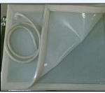 Silicone Rubber Sheet / Vacumm Silicone Bags for Laminating Glass Furnace